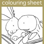 Hurry Up Slow Down Colouring Sheet